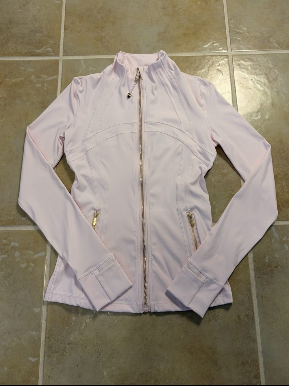 Lululemon Light Pink Women’s Define Zip Up Jacket Size 2
